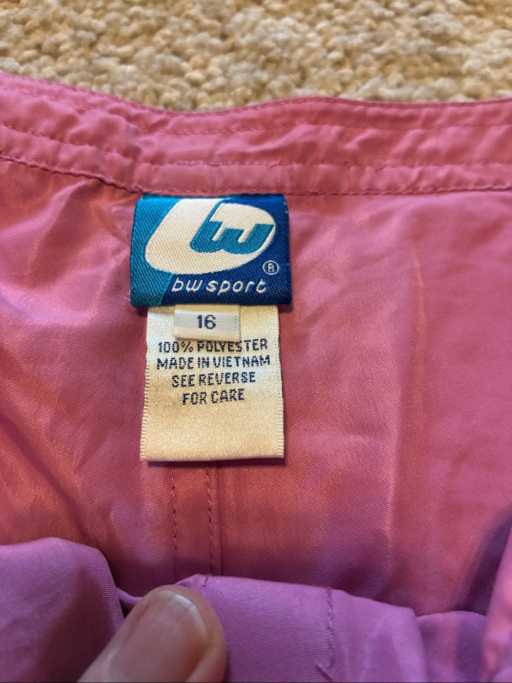 Surf/board shorts Rose-Pink with Side Stripe Detail. - Picture 3 of 7